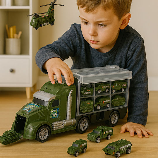 Bakaji Camion Militar Pentru 3+ Ani