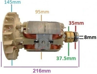 Stator Rotor Generator 2 5 Kw Gx 160 168f Etc Kupfer Einphasen