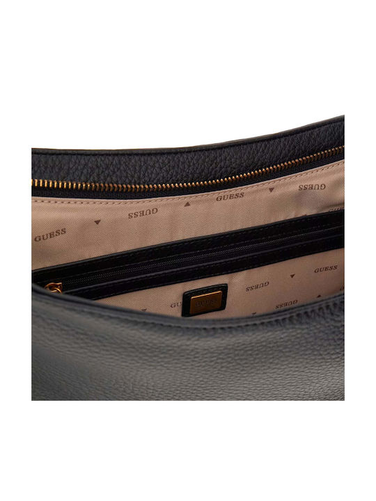 Camden Damen Schultertasche Schwarz