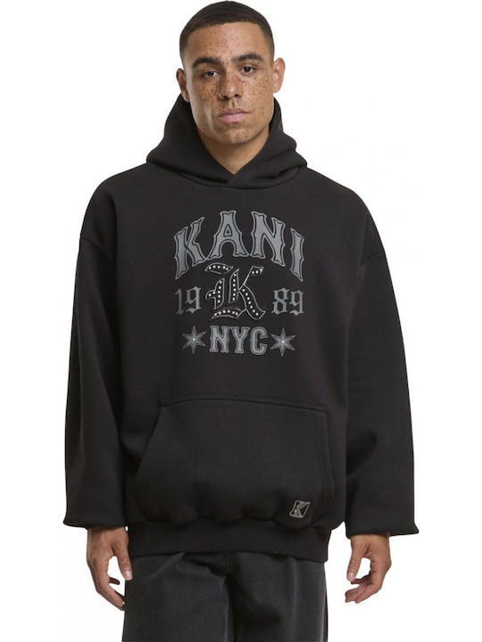 Sweatshirt with Hood Black