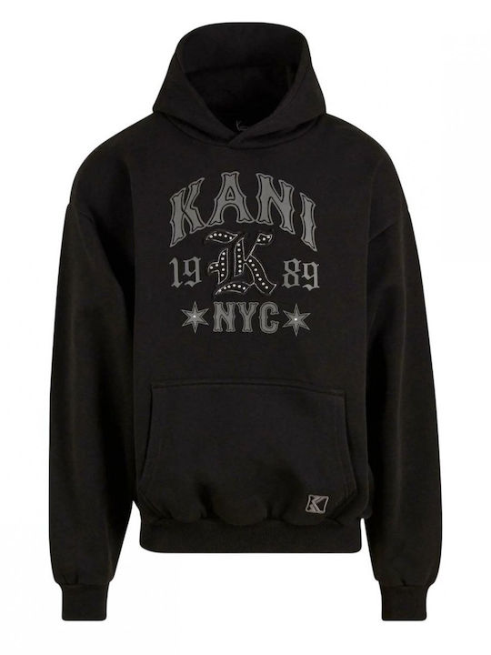 Sweatshirt with Hood Black