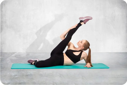 NEO Sport Covor de exerciții fizice Pilates Verde (183x60cm)