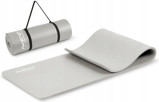 NEO Sport Covor de exerciții fizice Pilates Gri (183x60cm)