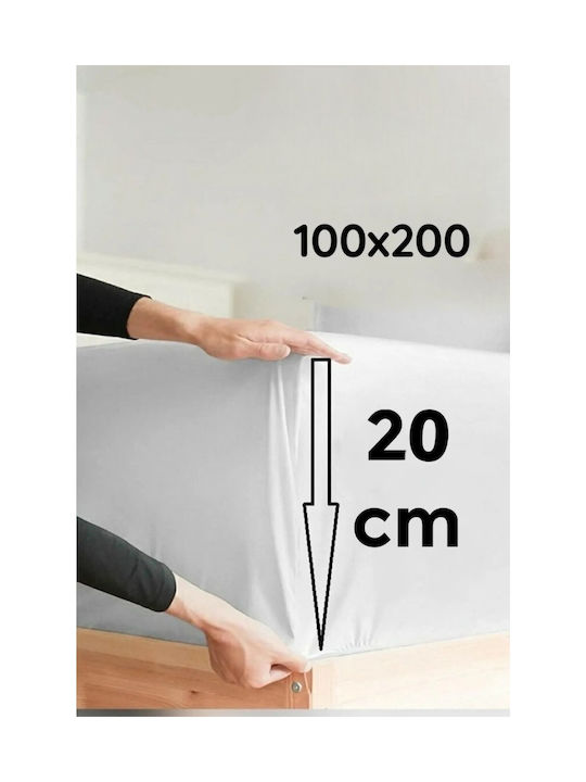 Set Cearceaf Single Cu Elastic Stele Față De Pernă 100x200cm