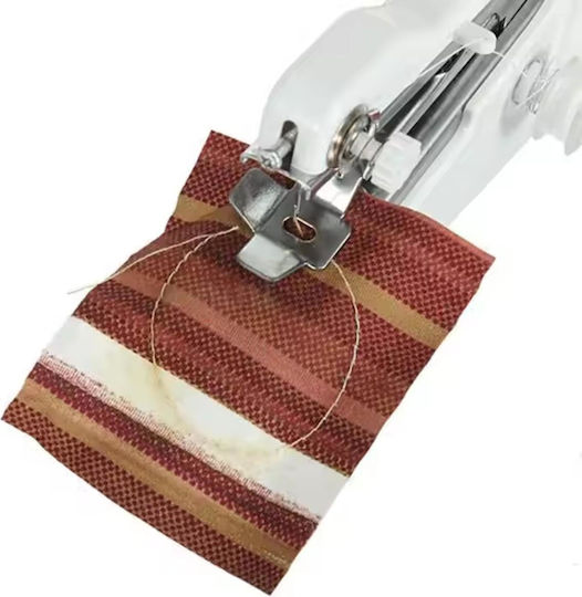 Hand Battery Sewing Machine White