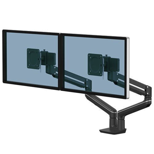 Fellowes Desktop Stand for 2 Monitors up to 40" with Arm (8614401)