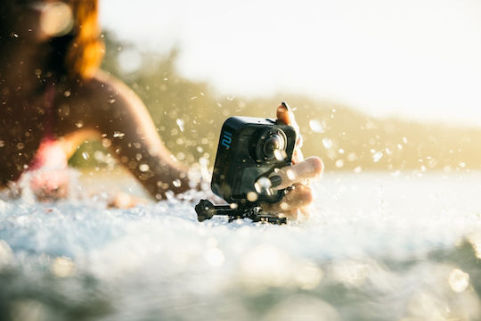 GoPro Max 2 Екшън Камера 5K Заснемане 360° Водоустойчива Стандартна с Екран (Сензорен) 1.82" и Wi-Fi Черна