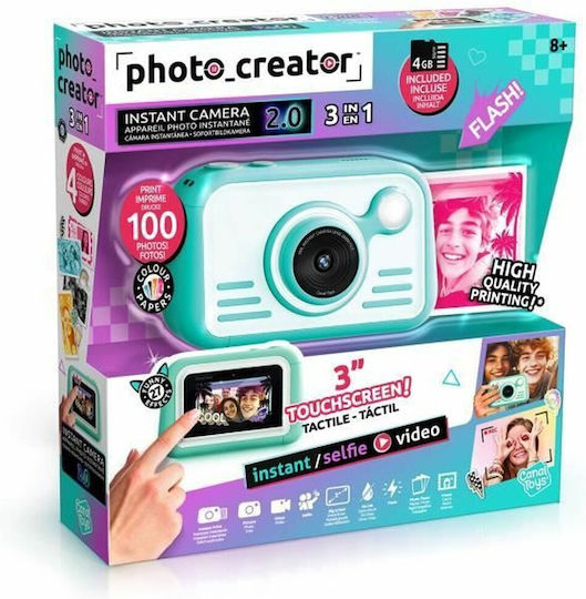 Studio Creator Kinderkamera 32MP mit Thermodruck Schwarz