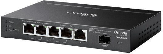 TP-LINK SG2206MP Managed L2 PoE+ Switch with 6 Gigabit (1Gbps) Ethernet Ports and 6 SFP Ports