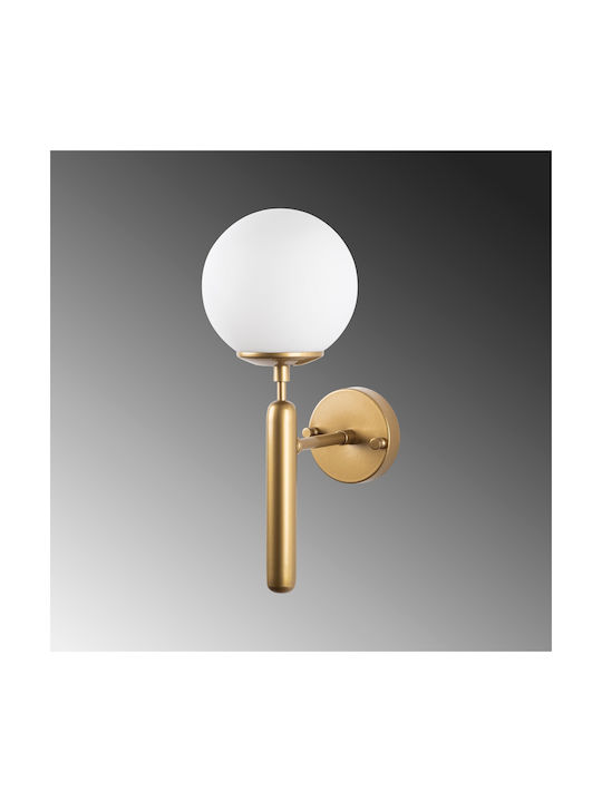 Opviq Lamp Wall with Socket E14 White 15x20x15cm