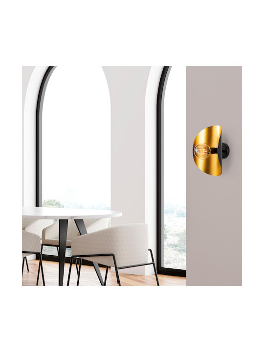 Asir Group Leuchte Wand mit Fassung E27 Gold 17cm