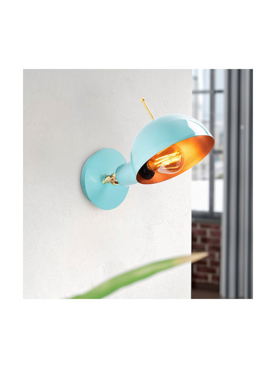 Opviq Leuchte Wand mit Fassung E27 Mehrfarbig 15cm
