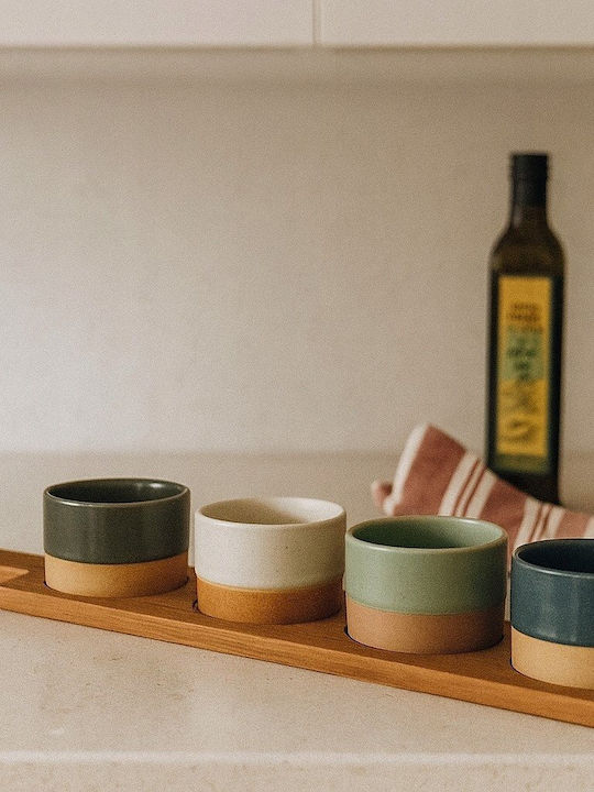 Excellent Houseware Κεραμική Ορντεβιέρα 4 Θέσεων Λευκή Ø40cm Π9.5xΜ40cm 5τμχ Excellent Houseware Κεραμική Ορντεβιέρα 4 Θέσεων Λευκή Ø40cm Π9.5xΜ40cm 5τμχ