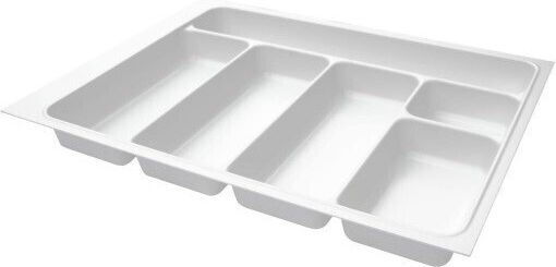 Agoform Besteckeinsatz für Schubladen Kunststoff 84x48cm Weiße