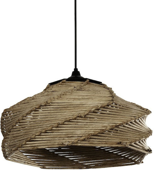 GloboStar Olet Hängelampe Beige 38x38x23cm