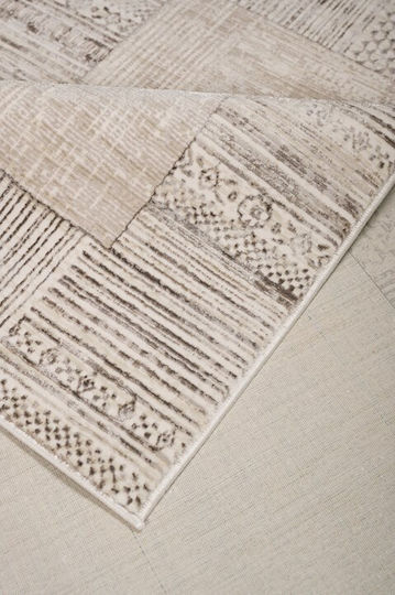 Viokarpet Senbrun Covor Rectangular Alb