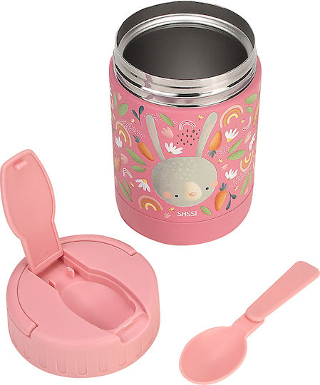 Sassi Junior Baby Thermoskanne für Speisen Edelstahl 350ml