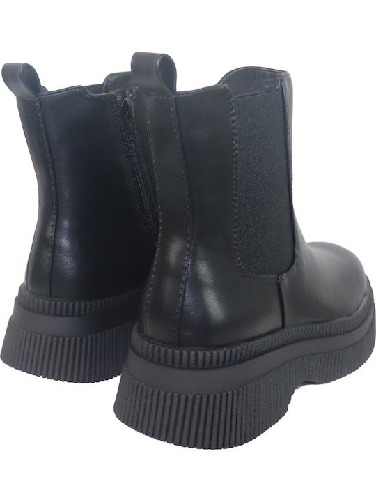 Stiefeletten Damen Schwarz