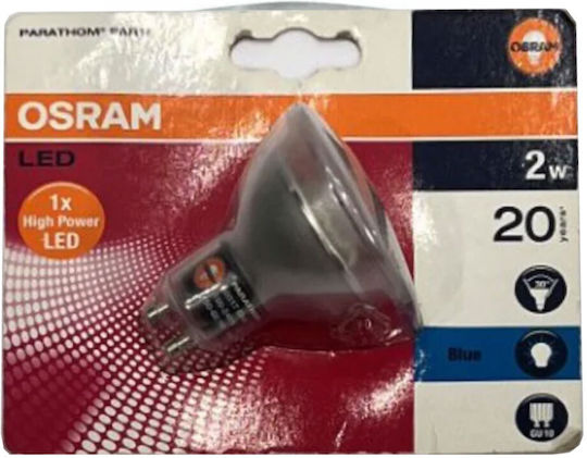 Osram LED Bulb 2W for Socket GU10 and Shape PAR16 Natural White 35lm