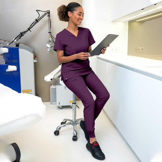 Beunique Unisex Purple Medical Pants