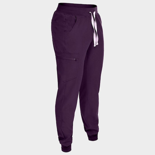Beunique Unisex Purple Medical Pants