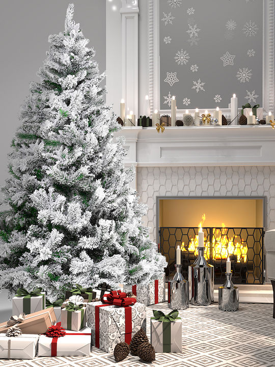 Christmas Tree Slim Snowy 150cm