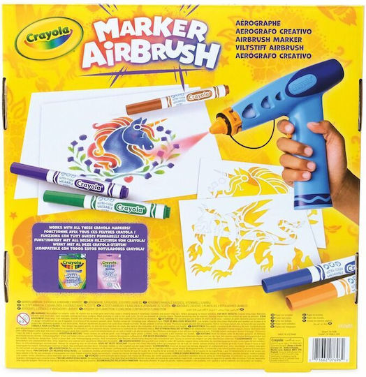Crayola Marker Airbrush Malset