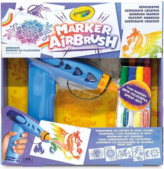 Crayola Marker Airbrush Malset