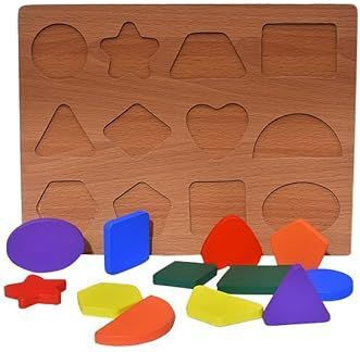Holz Kinderpuzzle Blue Toys