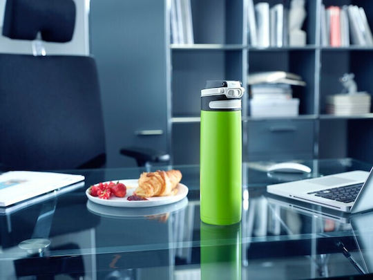 Leifheit Glass Thermos Stainless Steel / Plastic 600ml Kiwi