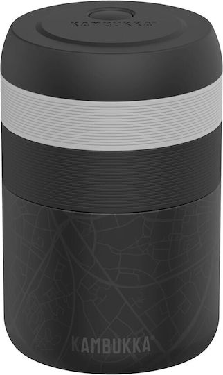 Kambukka Bora Micro Bottle Thermos Stainless Steel 400ml Black