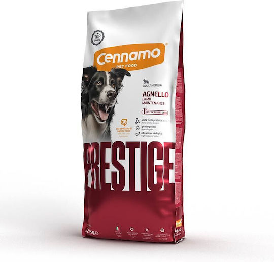 Cennamo Prestige Adult Medium 12kg Dry Food for Adult Medium Breed Dogs with Chicken