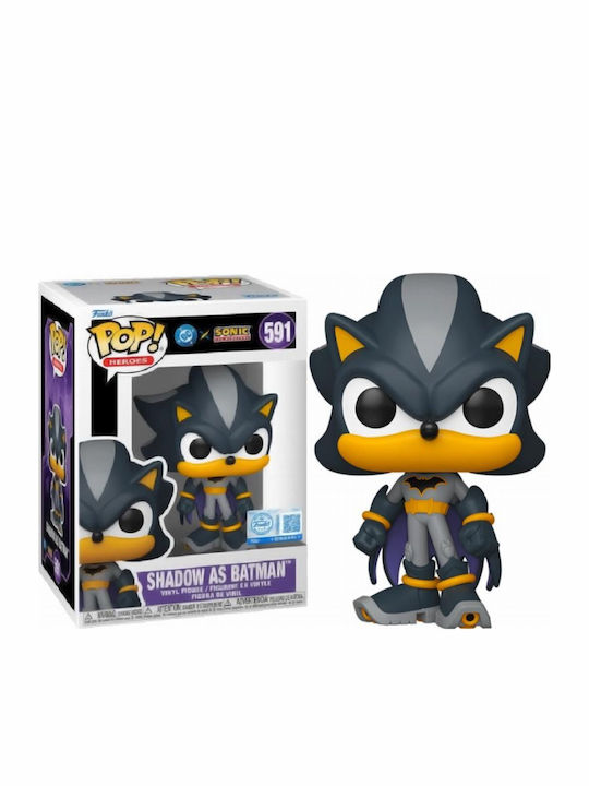 Funko Pop! Heroes: Sonic - Shadow As Batman 591 Special Edition