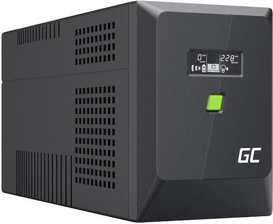Green Cell UPSLM900 UPS Line-Interactive 1500VA 900W