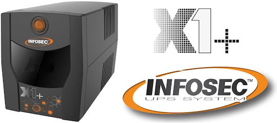 Infosec INF_661130 UPS Line-Interactive 1000VA 500W