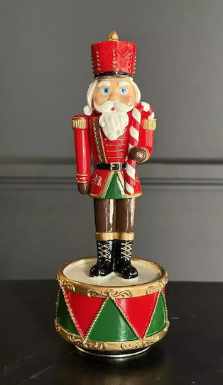 Dekorativ Weihnachts-Nussknacker Rot