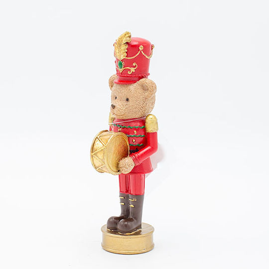 Eurolamp Nutcracker de Crăciun din Polirosină Înălțime 17.5cm.