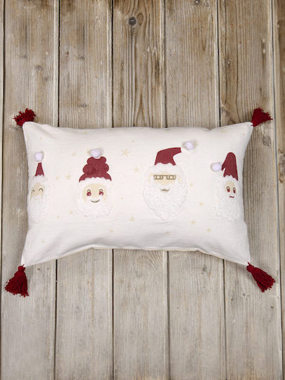 Nima Husă Decorativă de Crăciun pentru Pernă Dreptunghiulară Noel 35x55buc Nima Husă Decorativă de Crăciun pentru Pernă Dreptunghiulară Noel 35x55buc