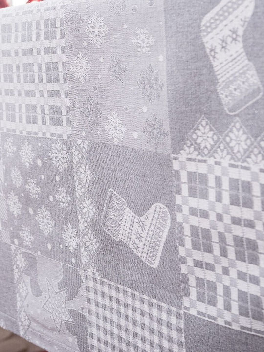Teoran Weihnachtsdekoratives Kissen Platz Gray 45x45cm