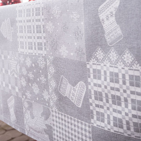 Teoran Christmas Decorative Square Pillowcase Gray 45x45cm