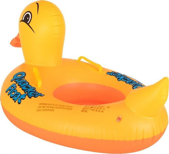 Roger Aufblasbares Weiterfahren Meeres-Ente Gelb 63x45cm
