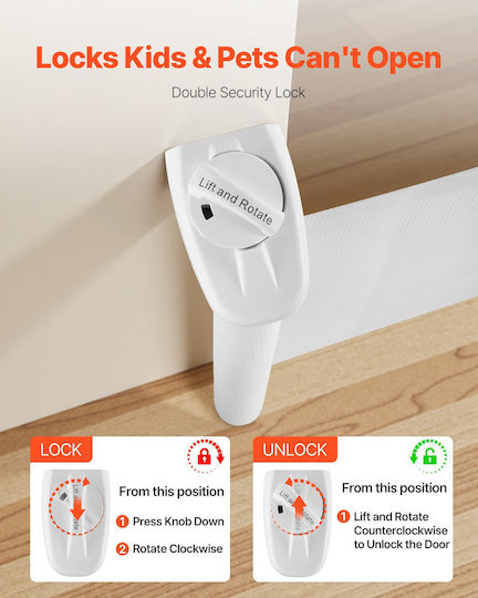 Vevor Divider Dog in White Color