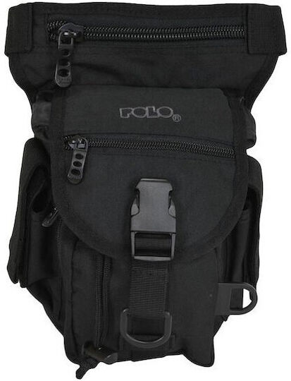 Polo Military Pouch Thigh Black 1lt