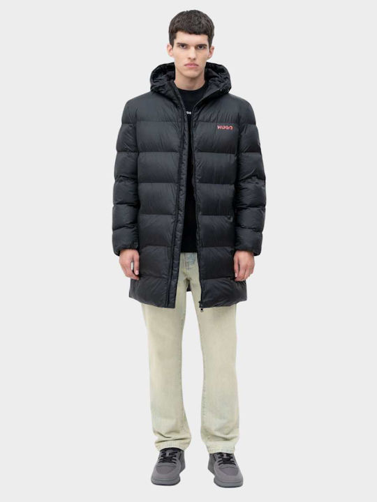 Mati2541 Μπουφάν Puffer Αδιάβροχο Black