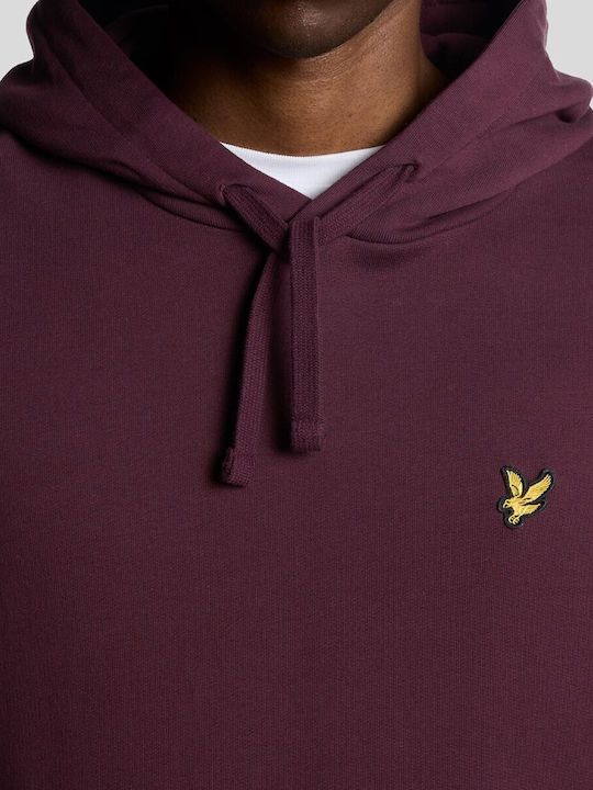 Sweatshirt mit Kapuze Burgundy