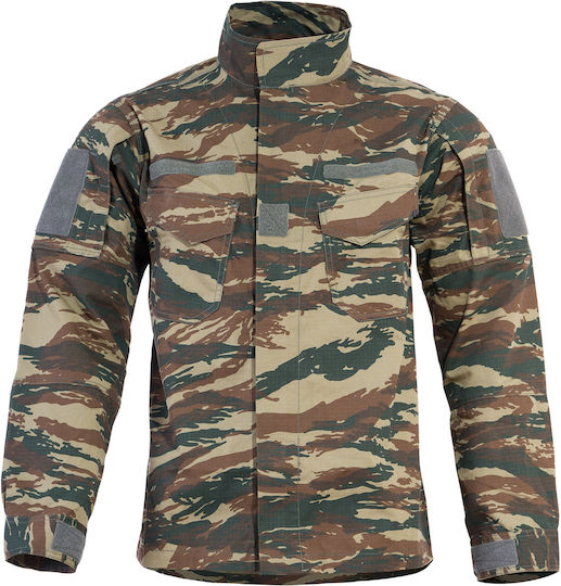 Pentagon Lycos Military Jacket Greek Camouflage Greek Lizard Khaki