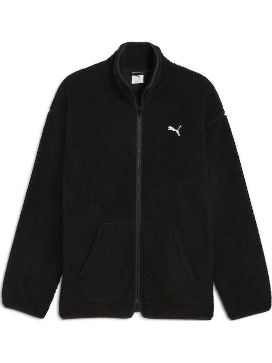 Winterized Herren Fleecejacke Schwarz