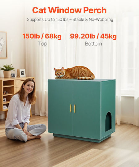 Vevor Cat Basin Green