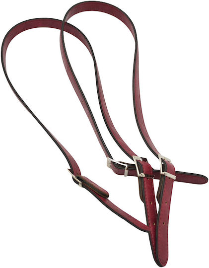 Handles Belt 90cm Length Pair Vintage Burgundy