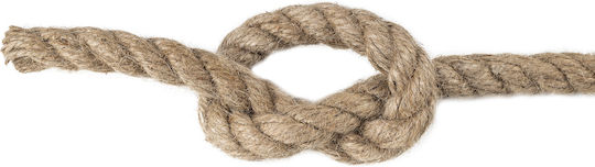Creative Deco Lina Jute 10m Length 20mm Thickness Strong Durable Rope Twisted Natural Brown Color Ideal Garden Interior Decoration Art Projects Crafts